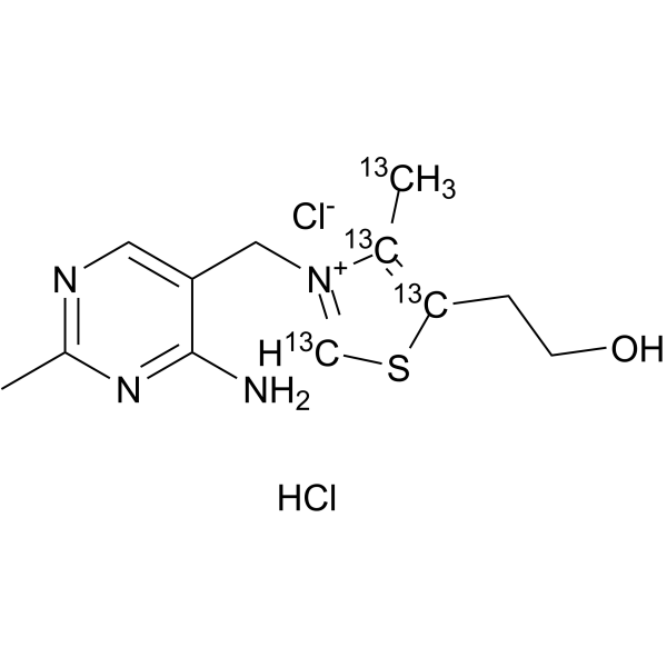 Thiamine monochloride-C13 hydrochloride图片