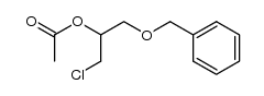 2-acetoxy-1-(benzyloxy)-3-chloropropane结构式