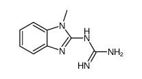 Guanidine, (1-methyl-1H-benzimidazol-2-yl)- (9CI)结构式