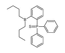 (2-dibutylboranylphenyl)-diphenyl-sulfanylidene-λ5-phosphane Structure