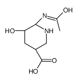 3-Piperidinecarboxylicacid,6-(acetylamino)-5-hydroxy-,[3R-(3alpha,5alpha,6beta)]-(9CI) picture