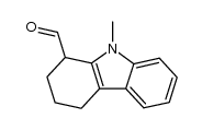 1-Formyl-9-methyl-1,2,3,4-tetrahydrocarbazole Structure