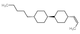 TRANS,TRANS-4''-PENTYL-4-PROPENYL-BICYCLOHEXYL structure