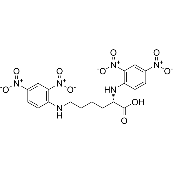 Di-Dnp-L-Lysine Structure