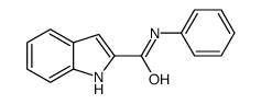 N-phenyl-1H-indole-2-carboxamide structure