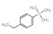 (4-ethylphenyl)-trimethyl-silane结构式