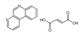 benzo[f][1,7]naphthyridine,but-2-enedioic acid结构式