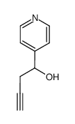 4-Pyridinemethanol,alpha-2-propynyl-(9CI) structure