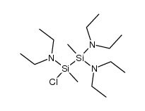 Cl(NEt2)MeSi-SiMe(NEt2)2 Structure