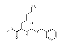 methyl ((benzyloxy)carbonyl)-D-lysinate结构式