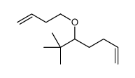 5-but-3-enoxy-6,6-dimethylhept-1-ene结构式