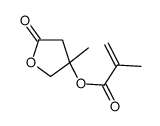 (3-methyl-5-oxooxolan-3-yl) 2-methylprop-2-enoate Structure