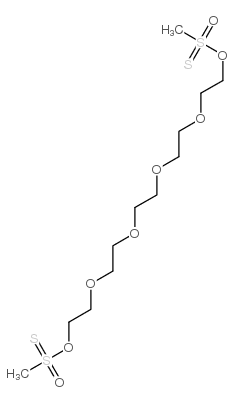 3,6,9,12-tetraoxatetradecane-1,14-diyl-bis-methanethiosulfonate structure