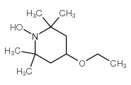 Piperidine, 4-ethoxy-1-hydroxy-2,2,6,6-tetramethyl- (9CI)结构式