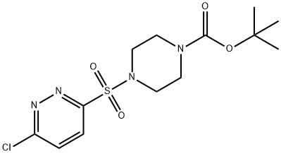 tert-Butyl 4-((6-chloropyridazin-3-yl)sulfonyl)piperazine-1-carboxylate picture