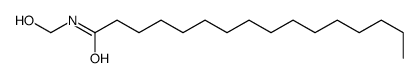 N-(hydroxymethyl)hexadecan-1-amide结构式