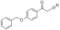 BENZENEPROPANENITRILE, B-OXO-4-(PHENYLMETHOXY)-结构式