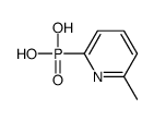 (6-methylpyridin-2-yl)phosphonic acid Structure