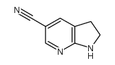 2,3-二氢-1H-吡咯并[2,3-b]吡啶-5-甲腈结构式