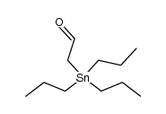 (Tripropylstannyl)acetaldehyd Structure