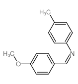 1-(4-methoxyphenyl)-N-(4-methylphenyl)methanimine Structure