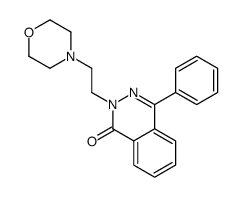 2-(2-Morpholinoethyl)-4-phenylphthalazin-1(2H)-one Structure