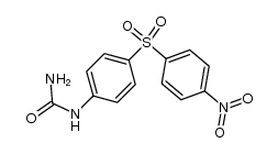 [4-(4-nitro-benzenesulfonyl)-phenyl]-urea Structure