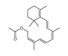 13-cis-retinyl acetate结构式