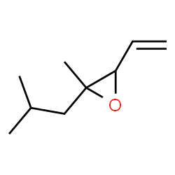 Oxirane,3-ethenyl-2-methyl-2-(2-methylpropyl)-结构式