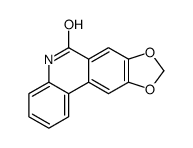 5H-[1,3]dioxolo[4,5-j]phenanthridin-6-one Structure