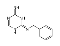 N-Benzyl-1,3,5-triazine-2,4-diamine结构式