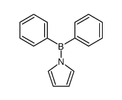 (1-pyrrolyl)diphenylborane Structure