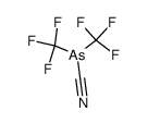 Bis(trifluormethyl)-cyanoarsan结构式