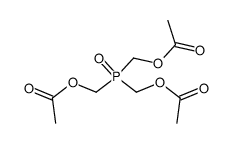 tris(acetoxymethyl)phosphine oxide Structure