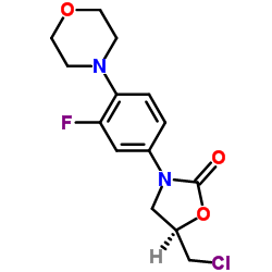 (R)-5-(chloromethyl)-3-(3-fluoro-4-morpholinophenyl)oxazolidin-2-one picture