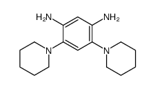 4,6-di(piperidin-1-yl)benzene-1,3-diamine结构式