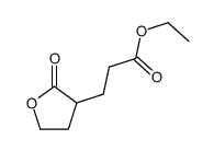 ethyl 3-(2-oxooxolan-3-yl)propanoate结构式