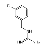 2-[(3-chlorophenyl)methyl]guanidine Structure