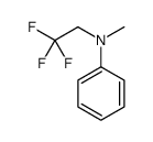 N-methyl-N-(2,2,2-trifluoroethyl)aniline结构式