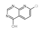 7-氯吡啶并[2,3-d]嘧啶-4-醇结构式