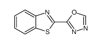 Benzothiazole, 2-(1,3,4-oxadiazol-2-yl)- (9CI)结构式