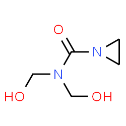 1-Aziridinecarboxamide,N,N-bis(hydroxymethyl)-(7CI,8CI) structure