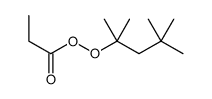 2,4,4-trimethylpentan-2-yl propaneperoxoate Structure