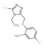 5-[(4-氯-2-甲基苯氧基)甲基]-4-乙基-4H-1,2,4-噻唑-3-硫醇图片
