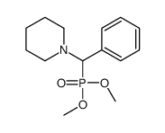 1-[dimethoxyphosphoryl(phenyl)methyl]piperidine结构式