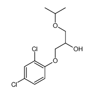 1-(2,4-dichlorophenoxy)-3-propan-2-yloxypropan-2-ol Structure