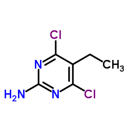 4,6-Dichloro-5-ethylpyrimidin-2-amine structure