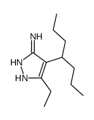 1H-Pyrazol-3-amine,5-ethyl-4-(1-propylbutyl)-(9CI) picture