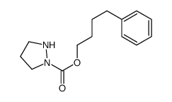 4-phenylbutyl pyrazolidine-1-carboxylate Structure