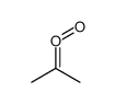 propan-2-ylidene-l4-oxidanone Structure